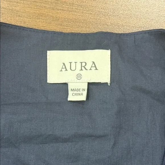 Aura Colorblock Tiered Women's Maxi Dress Size XS Resortwear Boho - Picture 8 of 12